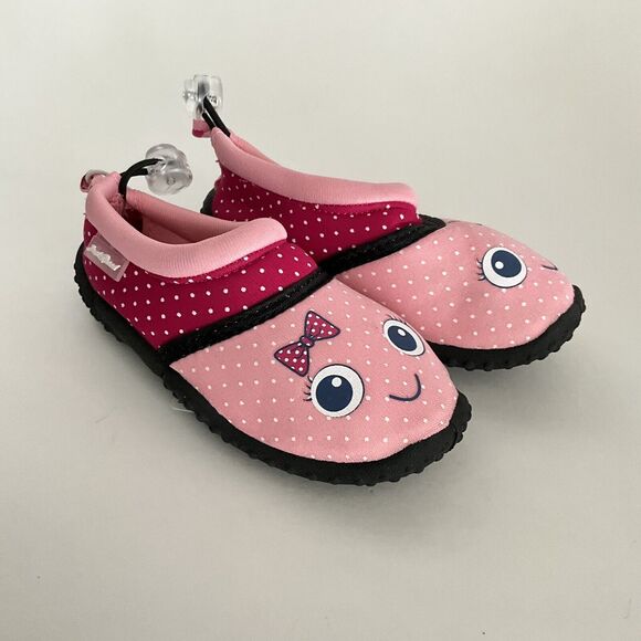 Just Speed Water Shoes Kids Size 7M Pink Slip On Comfort Beach Pool - Picture 10 of 11